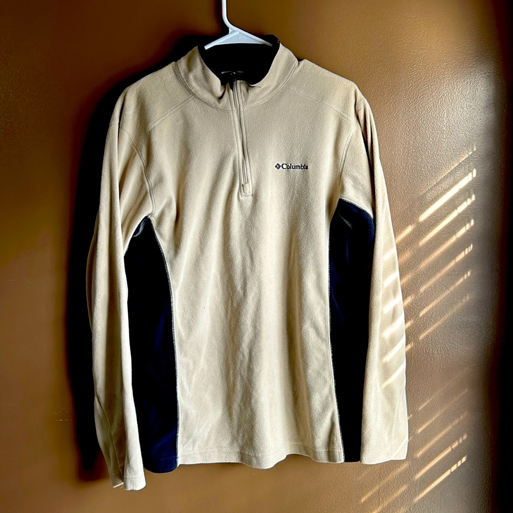NWOT Men’s Medium Columbia Quarter Zip Fleece